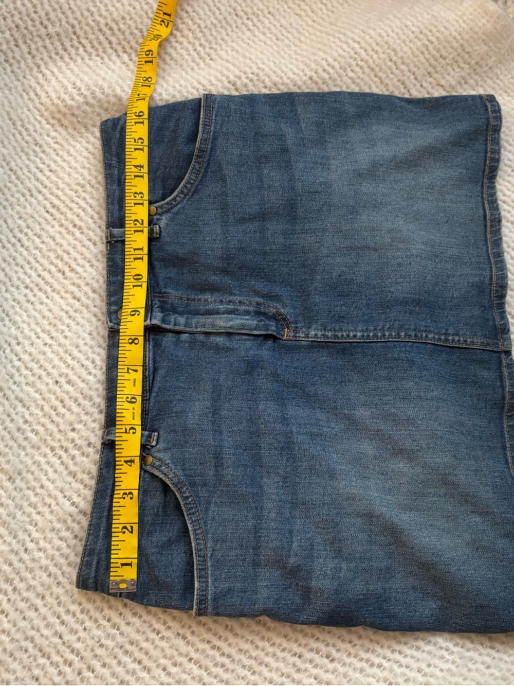 H&M Blue Denim Mini Skirt - Picture 8 of 8